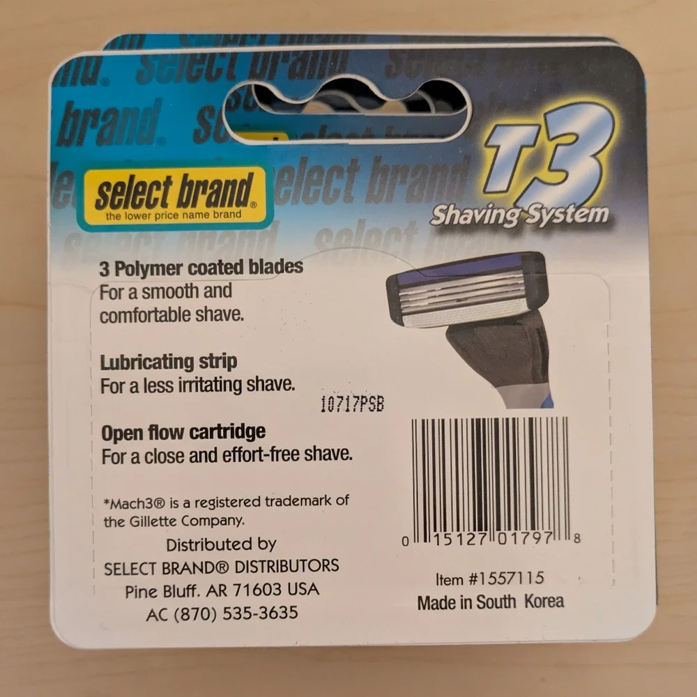 16 Select Brand T3 Shaving System Cartridges - Picture 2 of 2